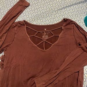 American Eagle Soft & Sexy xs long sleeve top